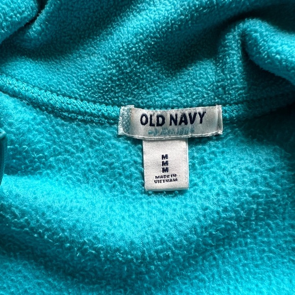 Old Navy : fleece mock neck zip up jacket - Picture 6 of 10